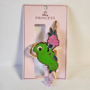 Disney Tangled Pascal Hair Clip Floral Metal Claw Hair Clip New